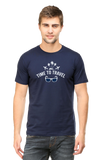 Time to Travel Round Neck Tshirt