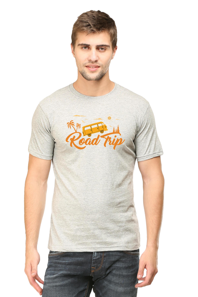 White Road Trip Short Sleeve Tshirt