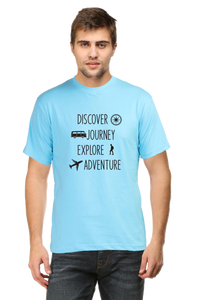 Discover Journey Half Sleeve Tshirt