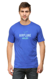 Airplane Mode Short Sleeve TShirt Blue