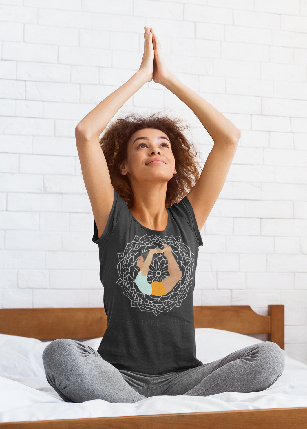 Keep Balance Yoga Tshirt