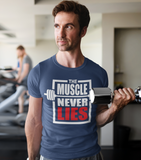Yellow Muscle Never Lies Tshirt