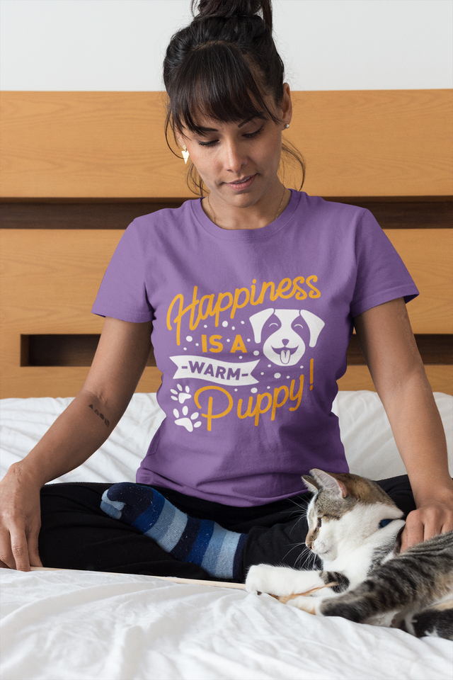Happiness is a Warm Puppy  Tshirt